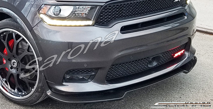 Custom Dodge Durango  SUV/SAV/Crossover Front Add-on Lip (2017 - 2020) - $1190.00 (Part #DG-026-FA)